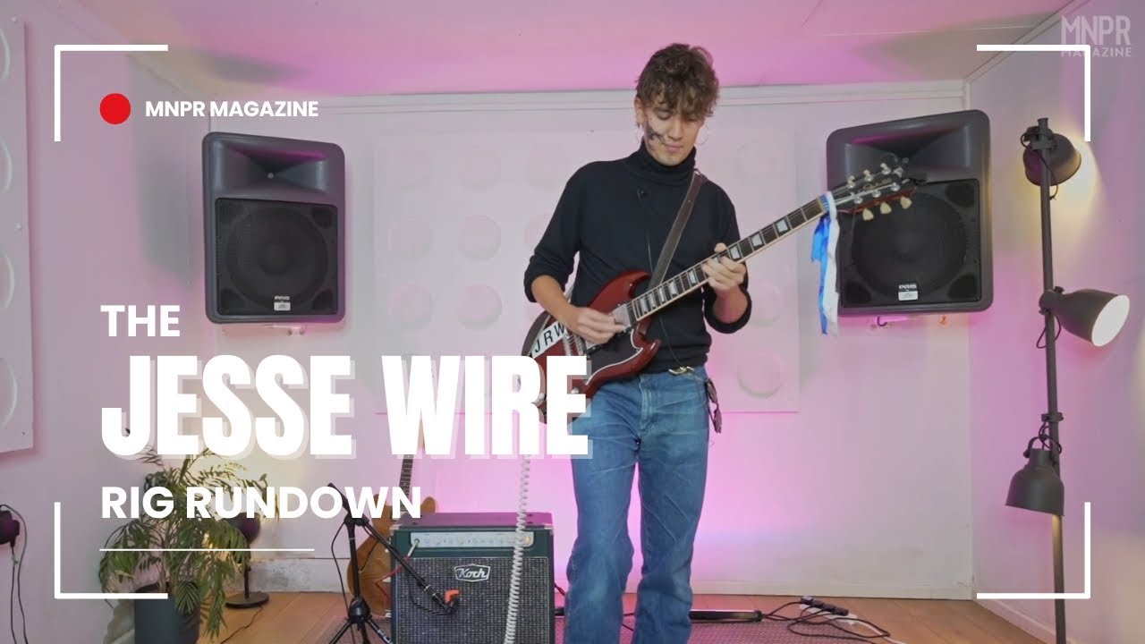 Jesse Wire (The Keepsakes) – Guitar Rig Rundown - MNPR Soundcheck