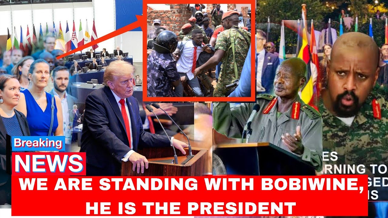 BREAKING: BOBIWINE BLOCKED FROM ATTENDING THE SUMMIT AS SUPPORTERS AWAIT HIS ADDRESS AMID TENSIONS 🔥