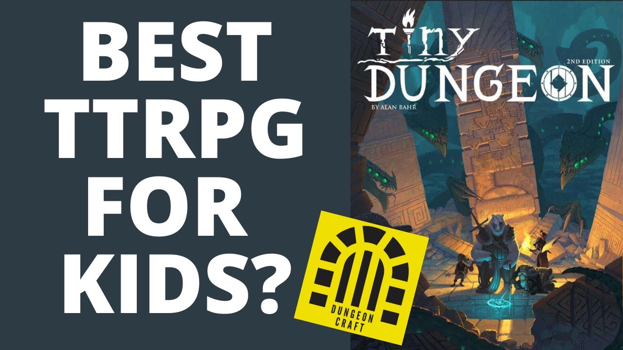 Tiny Dungeon Review: Best RPG for Kids? (Ep. 217)
