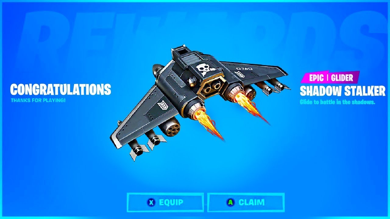 How To Get STORM THE AGENCY REWARDS in Fortnite! (SHADOW STALKER GLIDER)