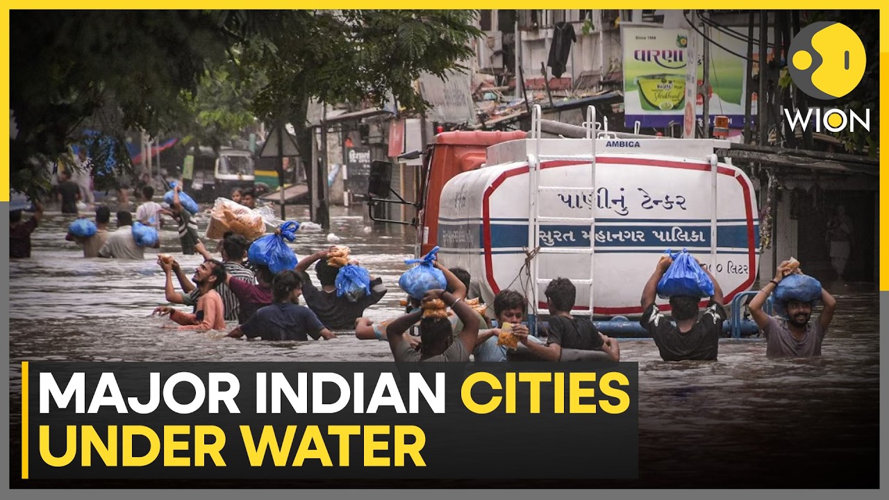 Major Indian Cities Battle Monsoon Meltdown | WION News