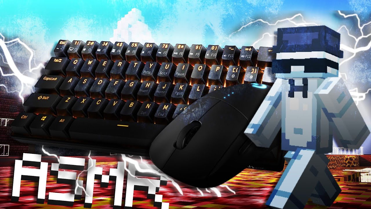 Zeqa Boxing Keyboard + Mouse ASMR (Handcam)