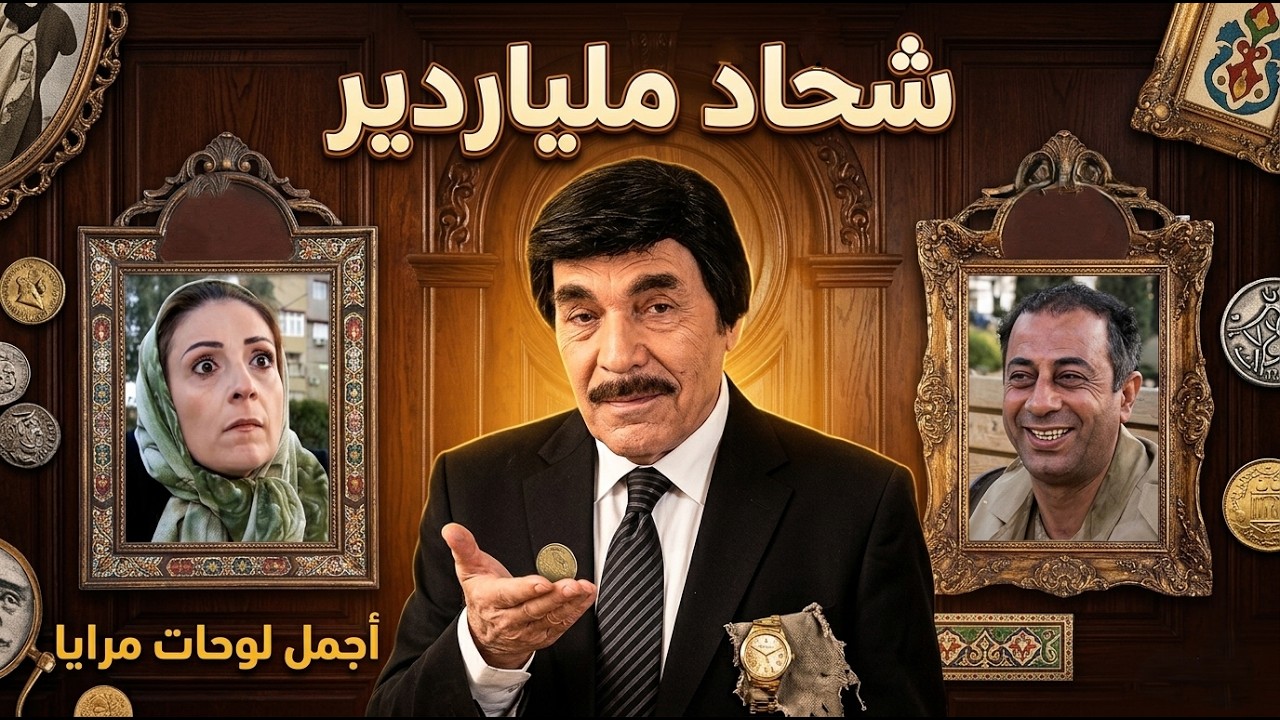 أجمل لوحات مرايا | الشحاد المليونير عندو عقارات وسيارات ودخلو مو اقل من نص مليون دولار | ياسر العظمة