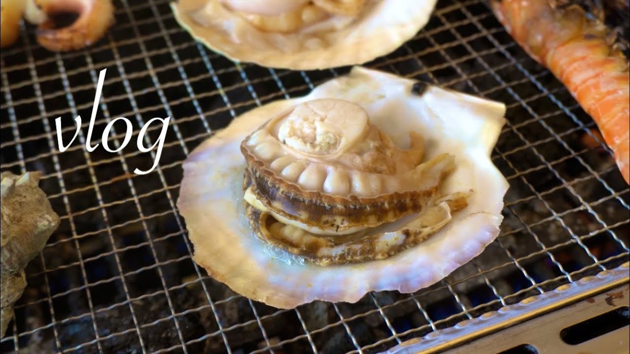 【vlog】＃1/海鮮バーベキュー【和歌山黒潮市場】