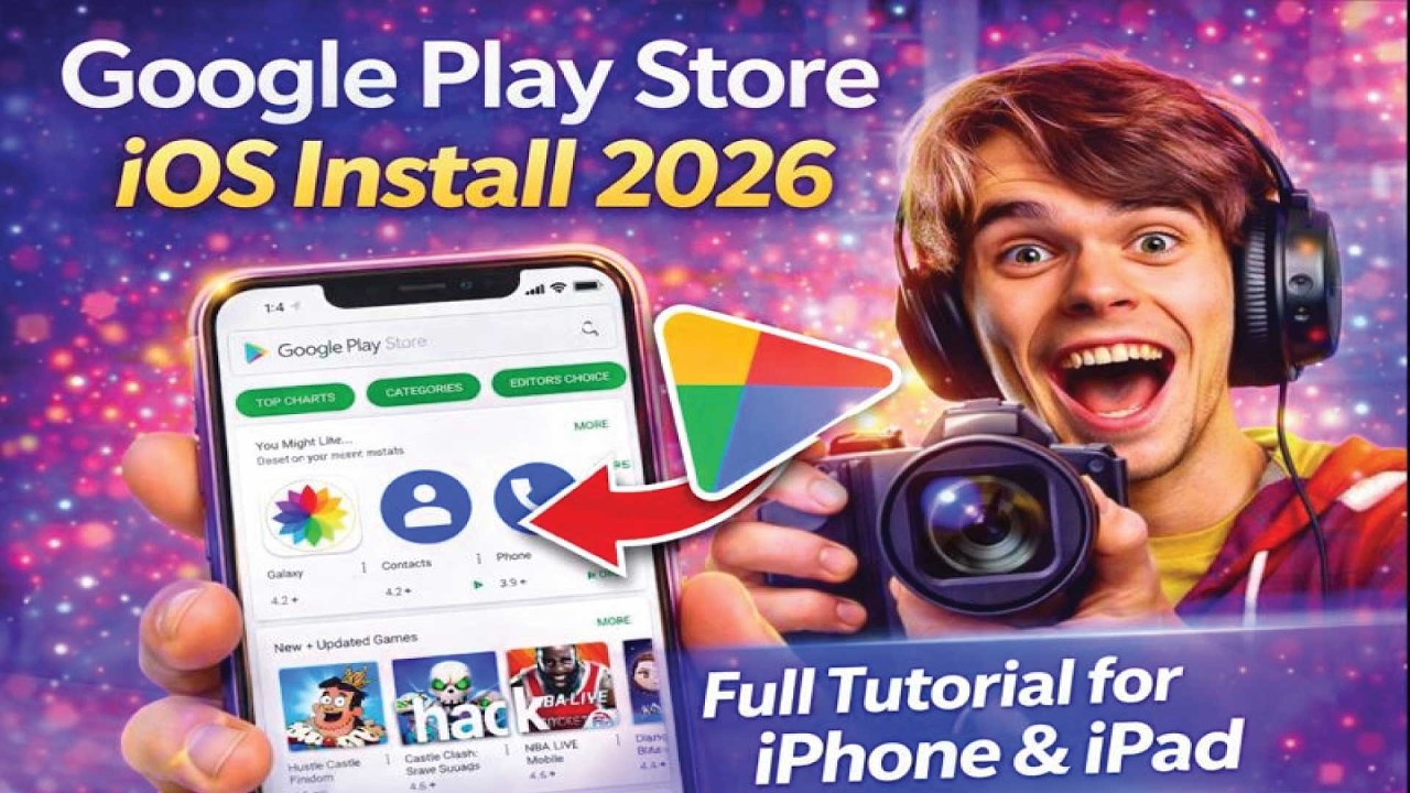 How to Get PLAY STORE on iOS 2026 Install Google Play Store iPhone iPad in 2026