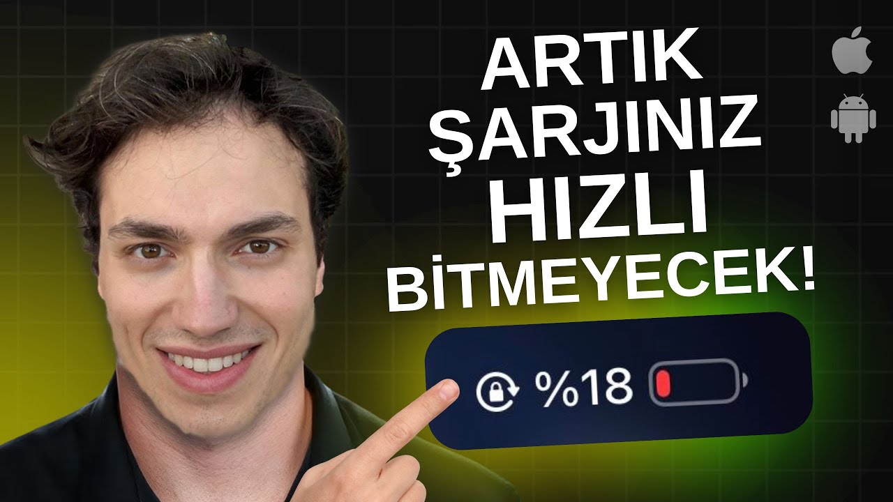 ŞARJINIZ ARTIK HEMEN BİTMEYECEK! - Pil Ömrünü Uzatma Yolları