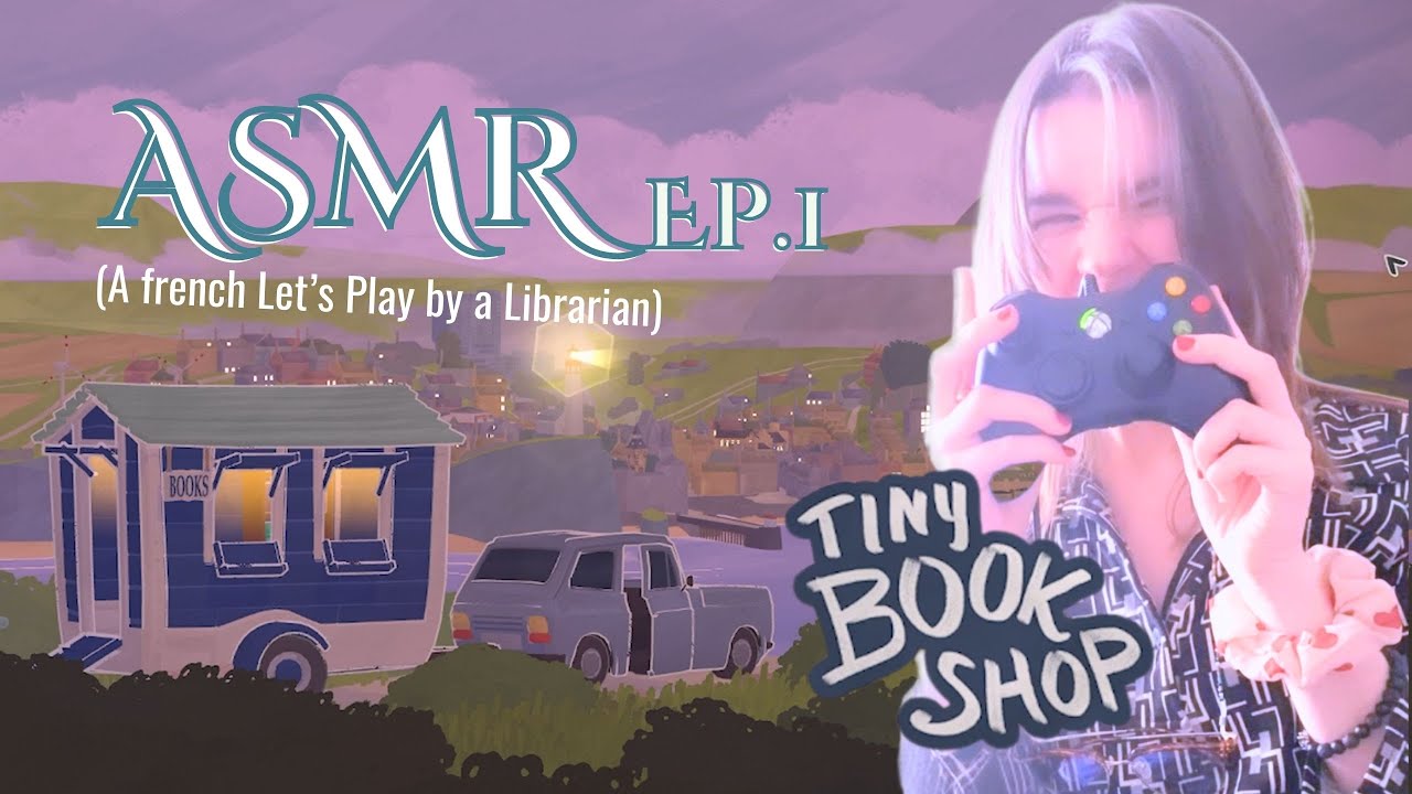 ASMR 🥰📚 Let’s Play Tiny Bookshop ☕️ Ep.1 ~ On ouvre boutique ! 😍☘️