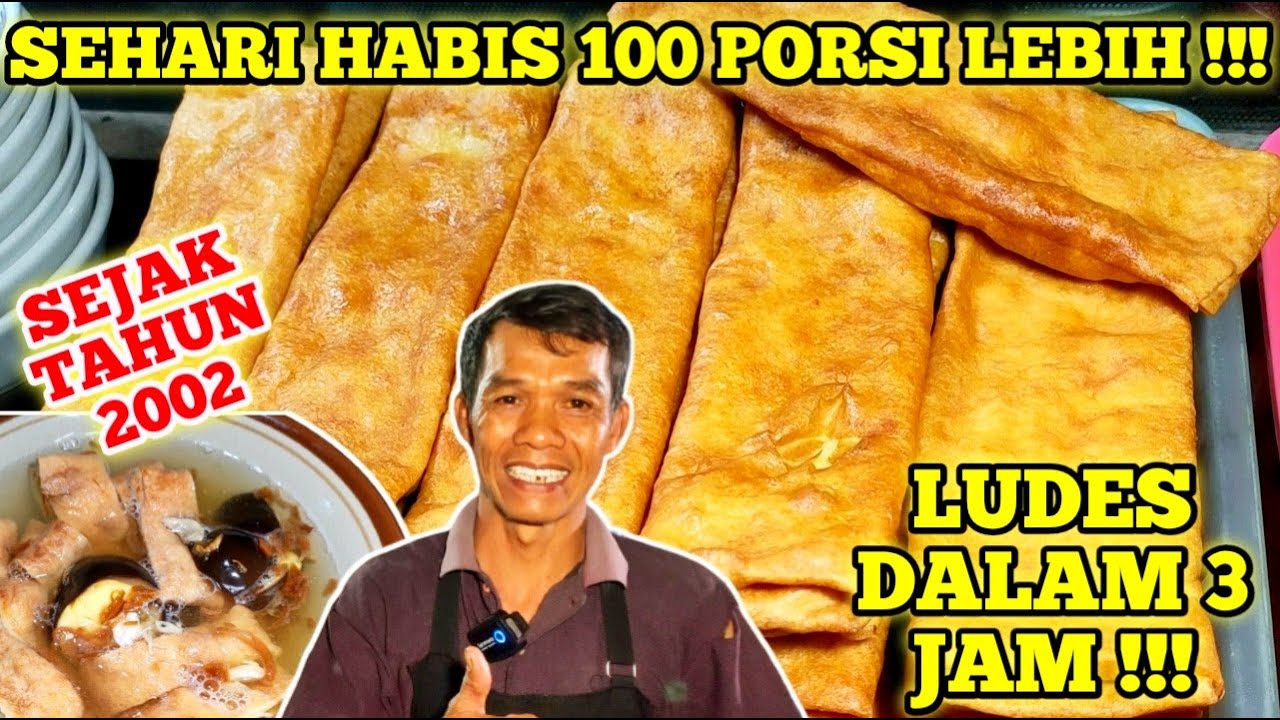 KULINER KHAS DARI SOLO | SEHARI HABIS 100 PORSI LEBIH, LUDES DALAM 3 JAM!! TIMLO SOLO PASAR GEDE!!!
