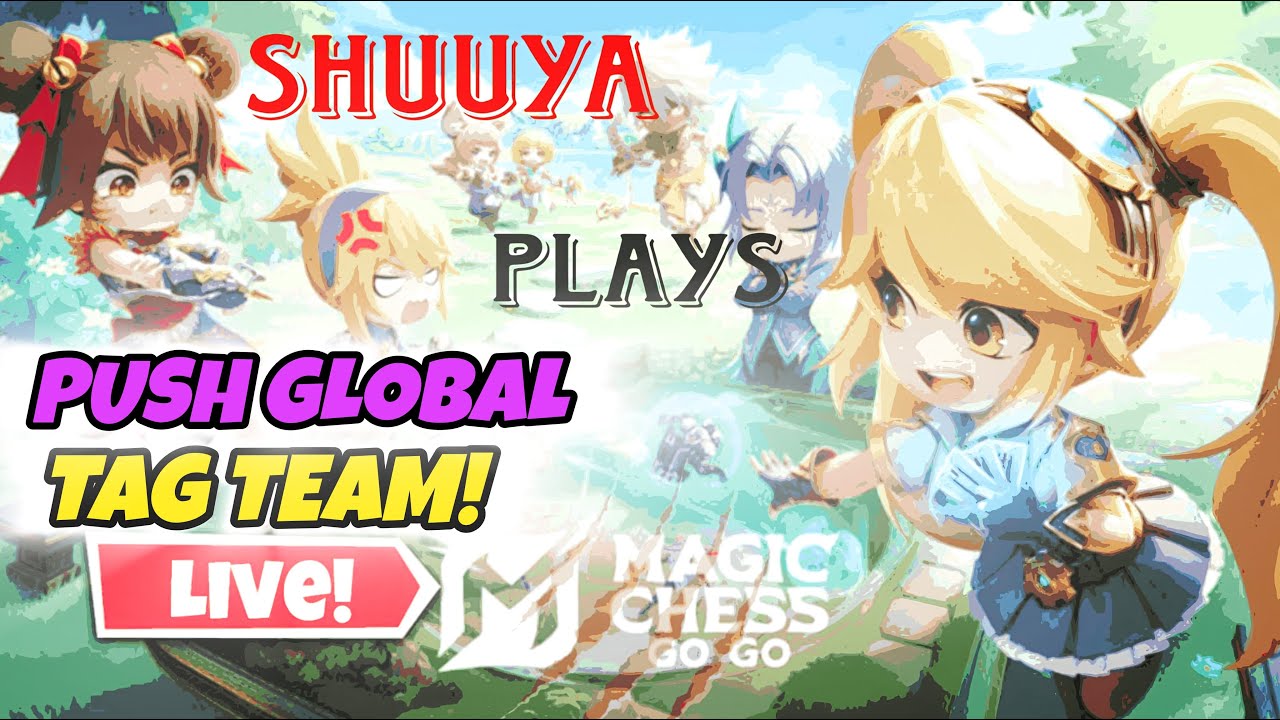Magic Chess: Go Go! Global Tag Team Push! #livestream #mcgg