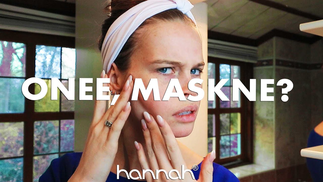 Maskne, weg ermee!