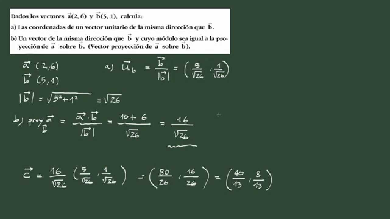 20. Ejercicio 20 vectores 2D: cálculo de un vector con un módulo determinado.