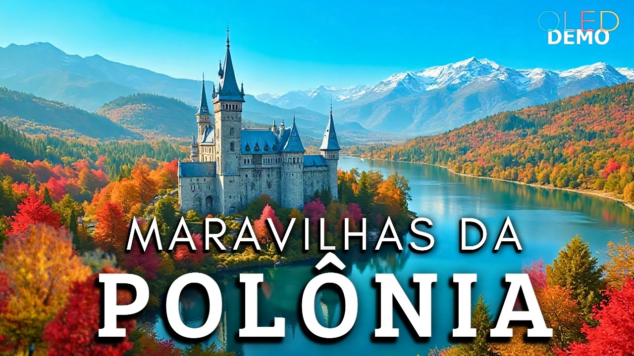 Maravilhas da Polônia | Lugares mais incríveis da Polônia | Guia de viagem 4K