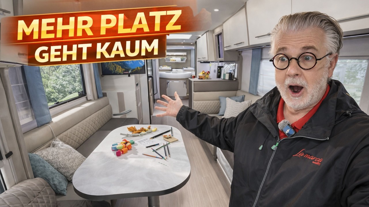 WOHNMOBIL TEILINTEGRIERT 2026 Neuheiten La Marca Notin 3ZKB Bilbao BCL Vollausstattung