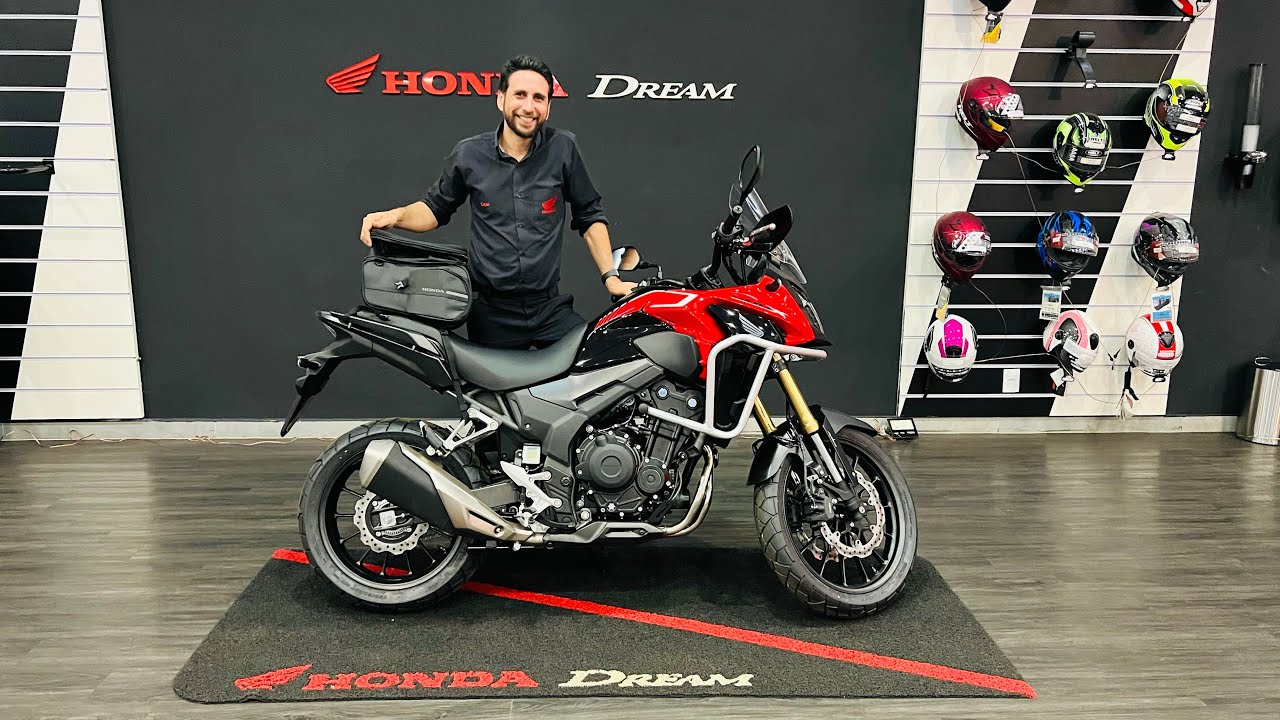 CB 500X - acessórios originais Honda!