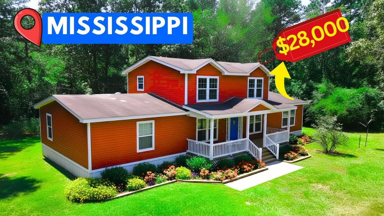 DIRT-CHEAP Mississippi Farmhouses with Acreage (Starting $18k)