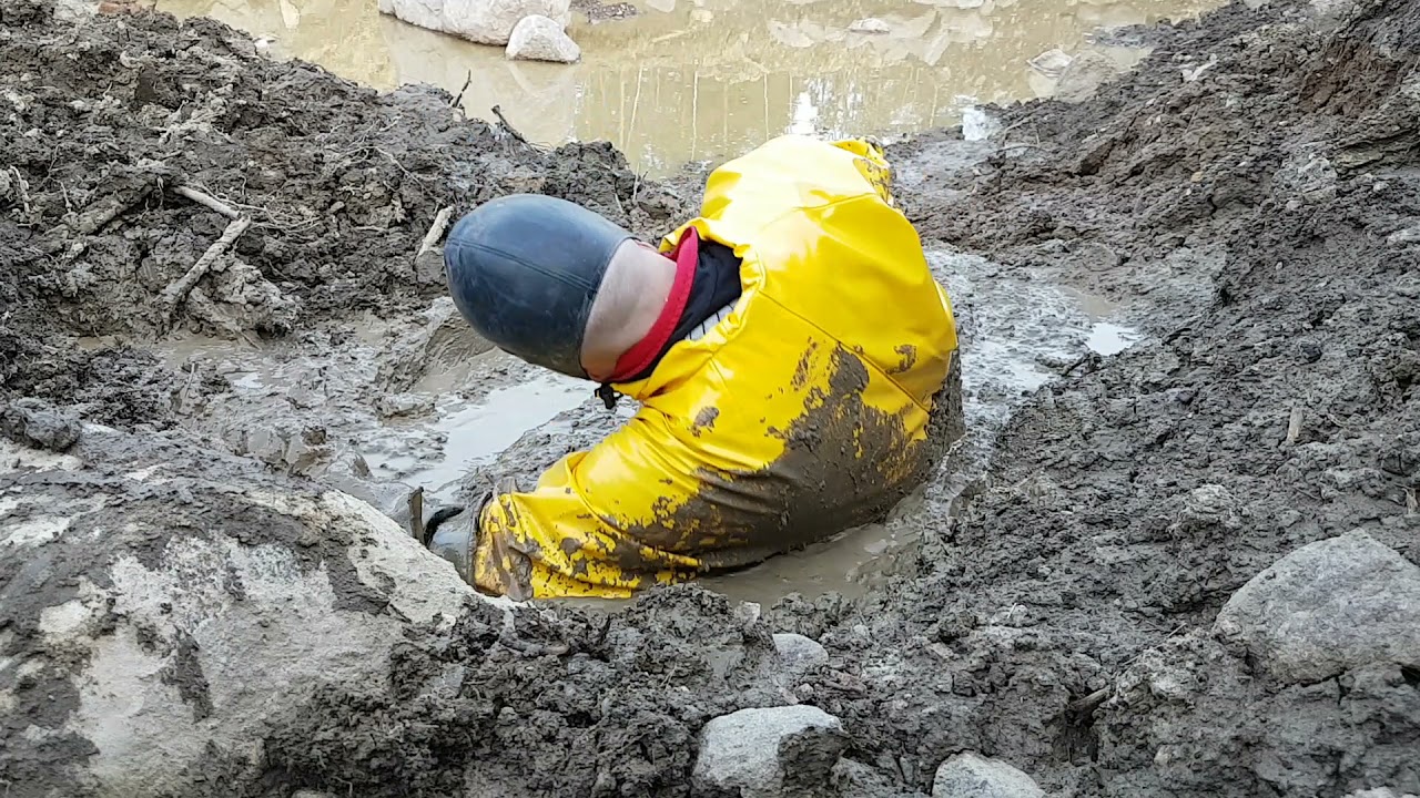 Getting stuck at a construction site - part 2 - cam 1
