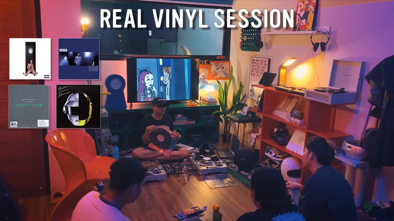 Real Vinyl DJ Set 🎧💿 | Daft Punk, Joy Division, Mac Miller, Portishead & More