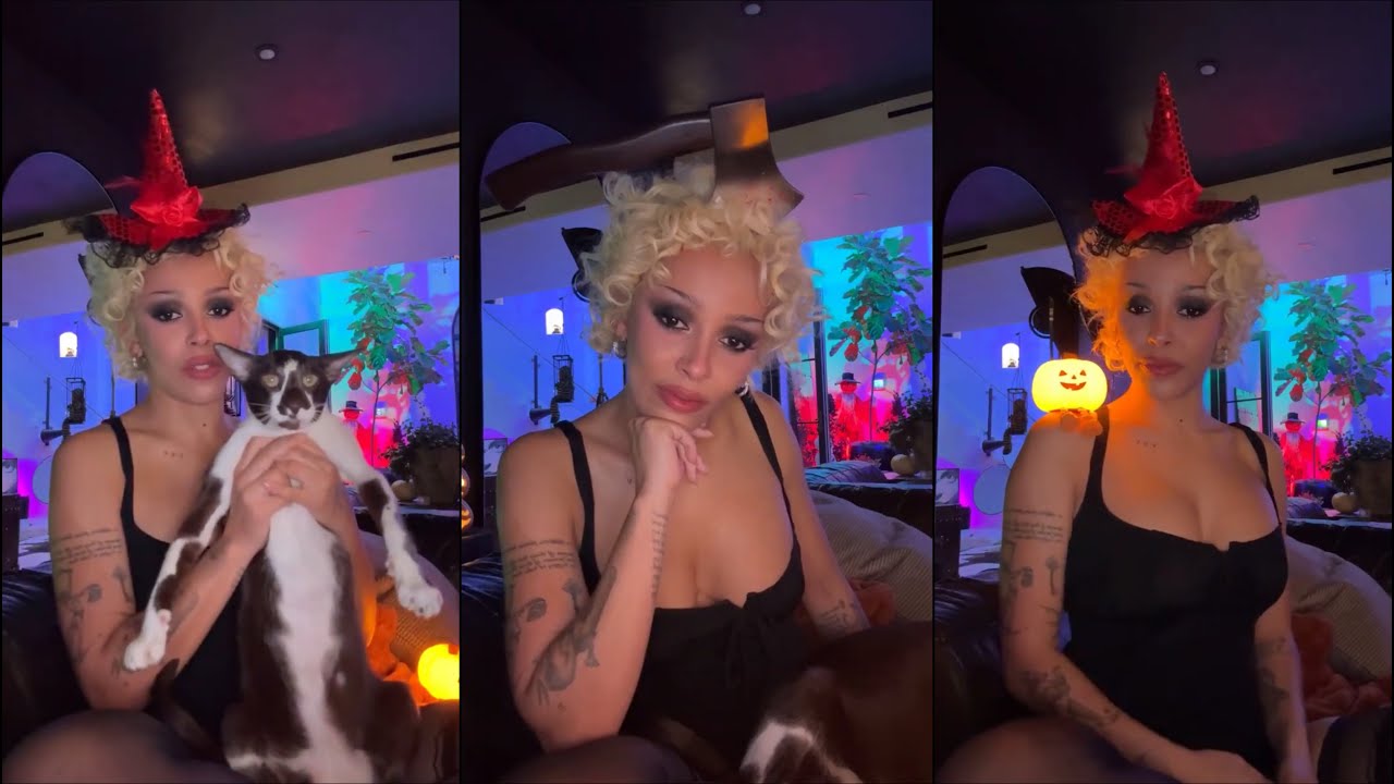 Doja Cat — Instagram Live (18 сентября 2025 г.)