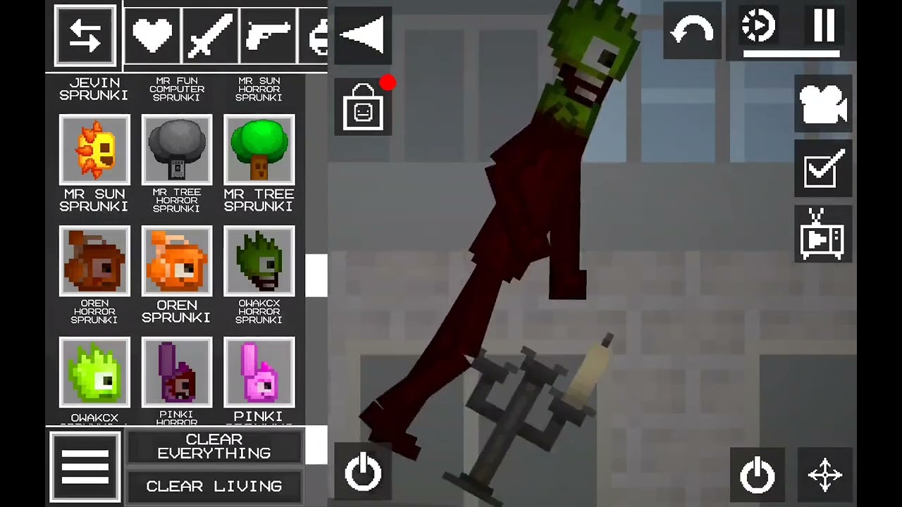 Playing Melon Sandbox but There is a Sprunki Mod (Part 6)