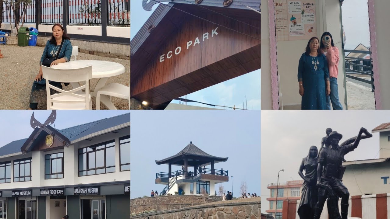 Exploring Kohima's ECO PARK & Night Market 🤗🍀🌟