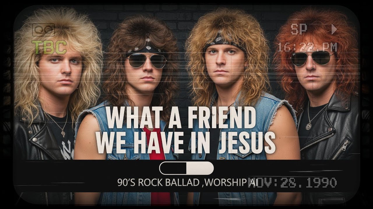 What A Friend We Have In Jesus - 90's Rock Ballad