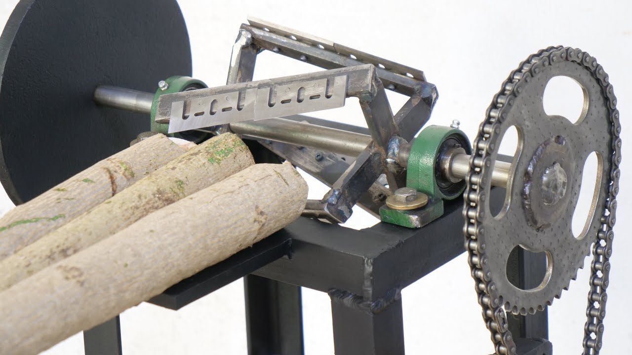 Angle Grinder HACK - Make A Wood Chipper Using Angle Grinder | DIY