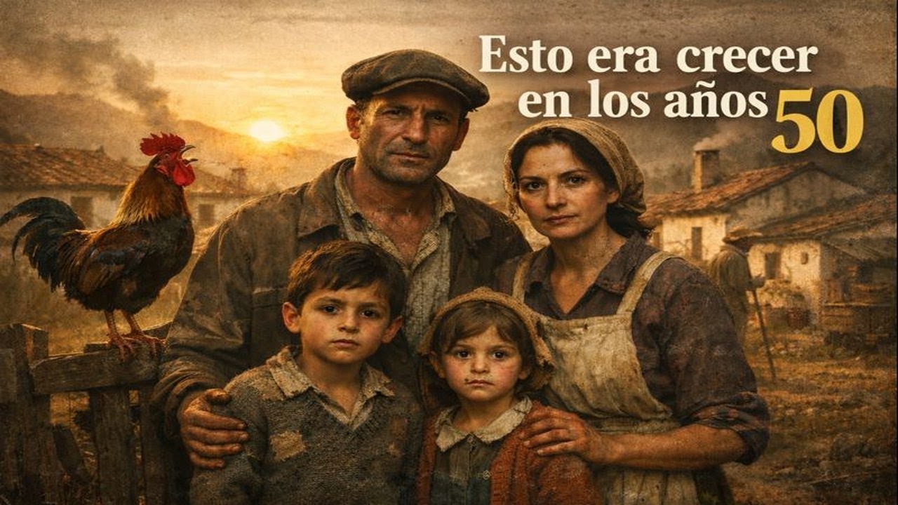 España Años 50: Así Era la VIDA COTIDIANA Sin Televisión ni Internet
