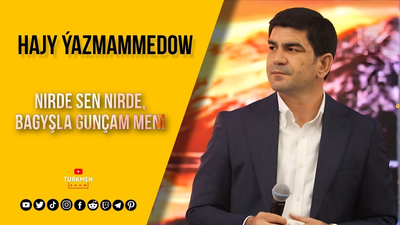 Hajy Yazmammedow - Nirde sen nirde, Bagyshla Guncham meni | 2025 Janly ses