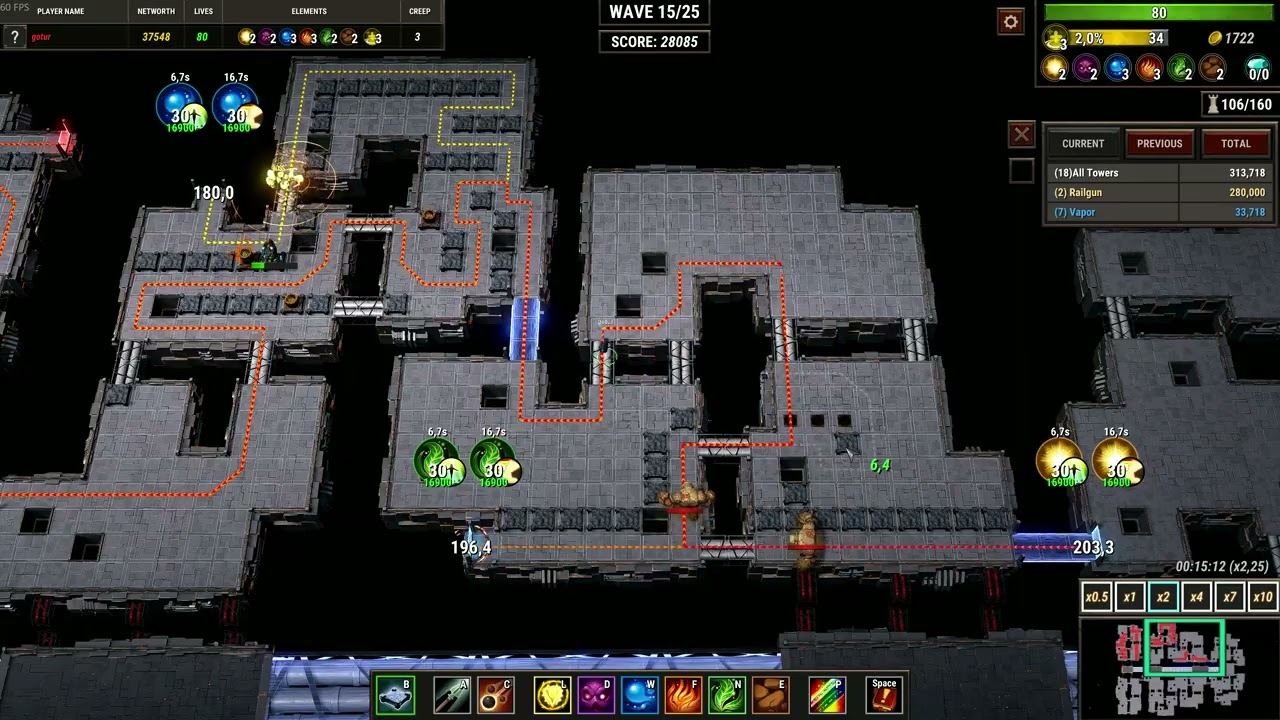 Element TD 2 Mazing Campaign   Level 13   A New Divide