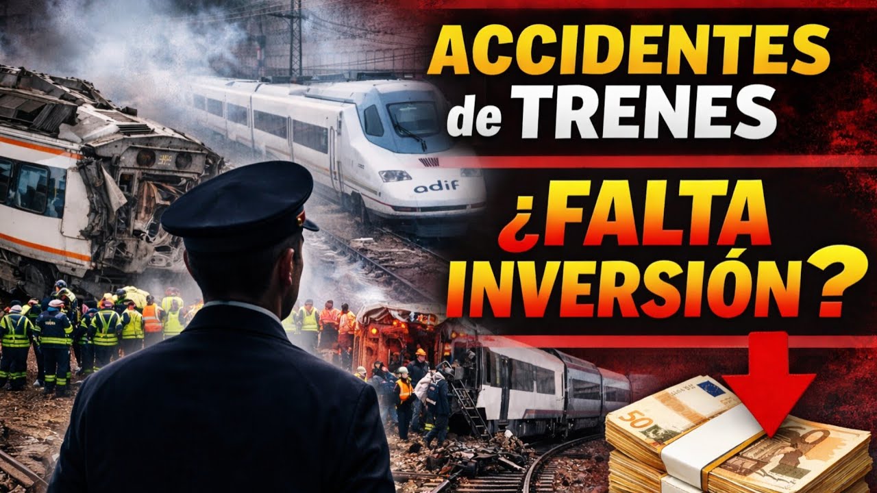 Accidentes de tren en España esta semana: ¿qué falla en nuestra red ferroviaria?