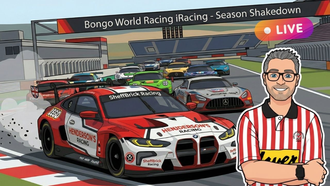 iRacing | Bongo World Series Season Shakedown: GT3s at Navarra!