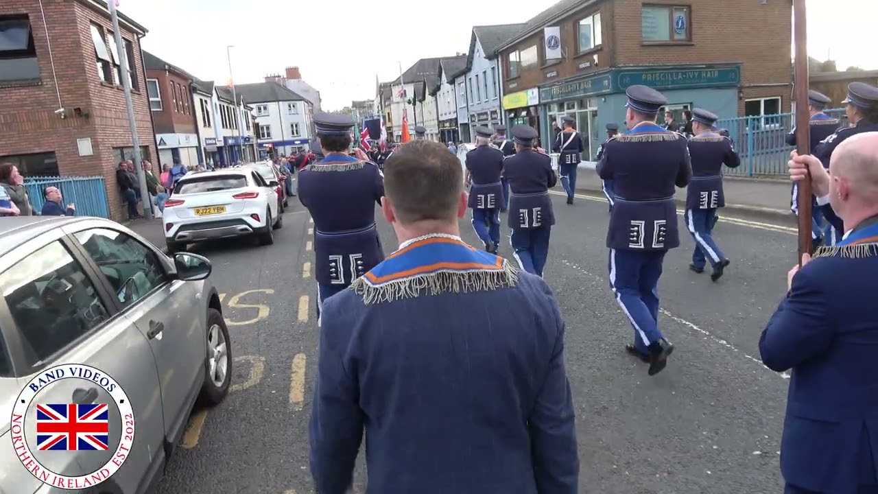 Omagh True Blues FB @ 1st Of July Parade In Omagh 2025