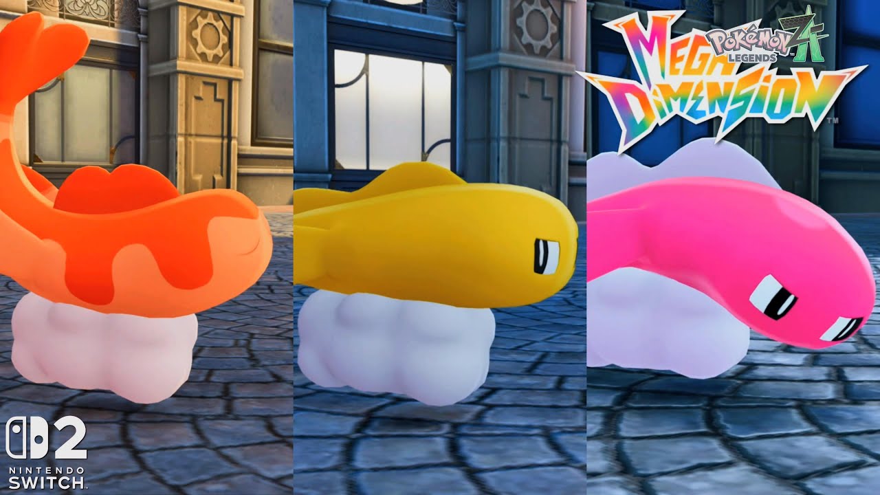Legends Z-A Mega Dimension: Three pose Tatsugiri & Sushi! - Triste Dreams of Tatsugiri [SW2]