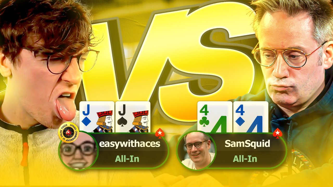 HEADS UP WITH POKER LEGEND SAM SQUID! &spades;️ EasyWithAces