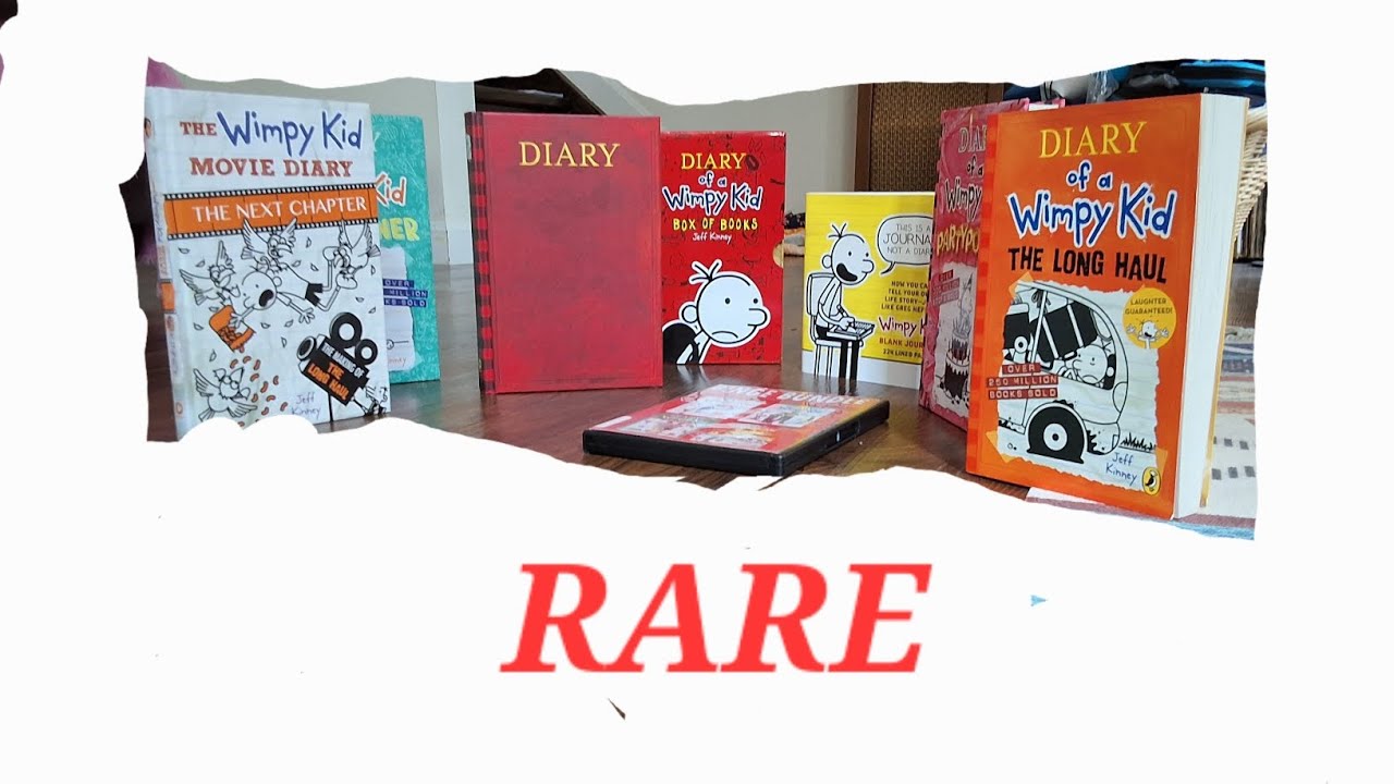 I reviewed rare wimpy kid products