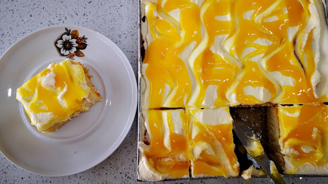 Vanilla tray Cake
