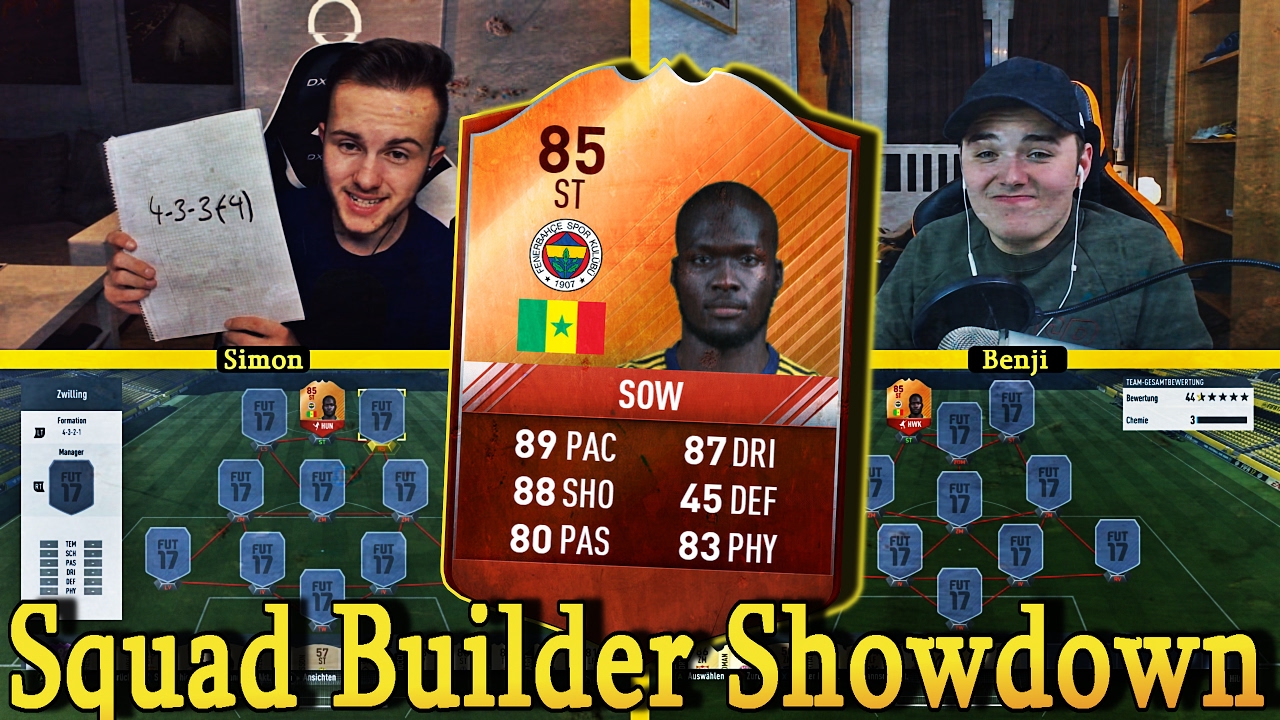 FIFA 17: MOTM SOW SQUAD BUILDER SHOWDOWN 😈🔥