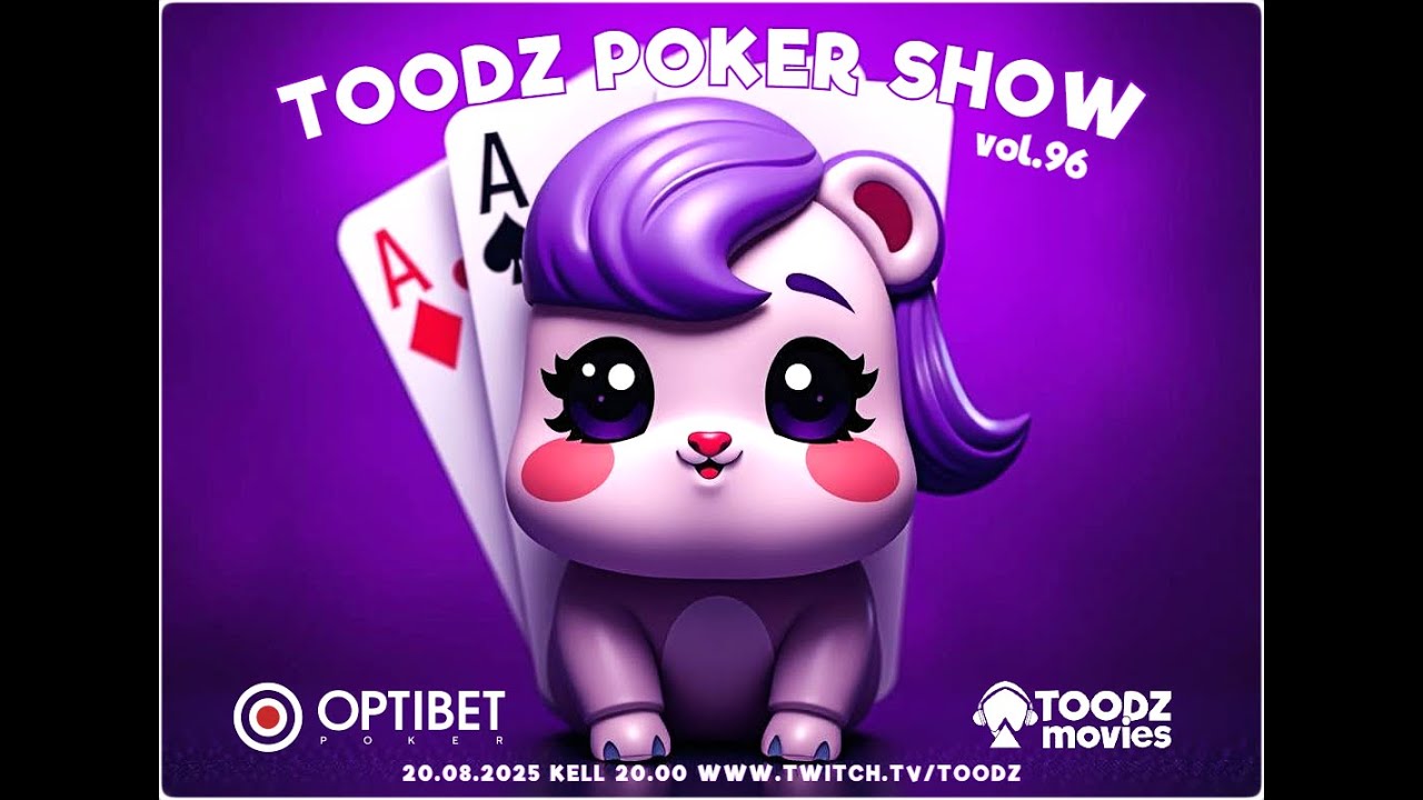 ①⑥⑧ Toodz Poker Show vol.96
