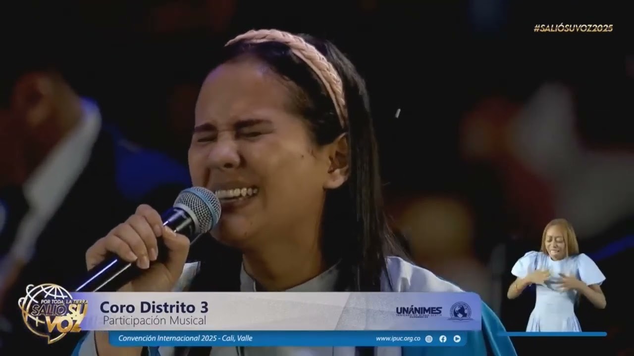 CORO DISTRITO 3 - SI ME PREGUNTAN PORQUE ALABO EL NOMBRE DEL SEÑOR JESÚS  CONVENCIÓN  IPUC CALI 2025