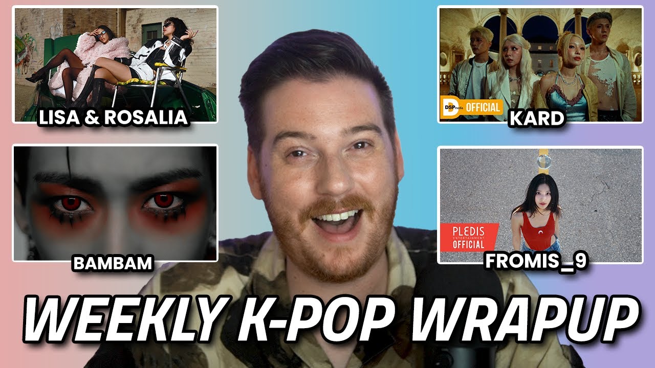 LISA, BAMBAM, KARD, & fromis_9 Reactions [K-Pop Wrap-Up | 8.16.24]