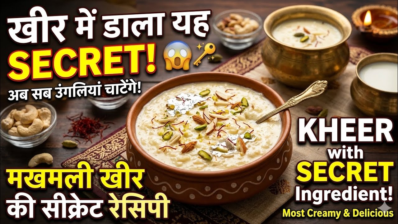 Secret recipe for kheer#kheerrecipe 
