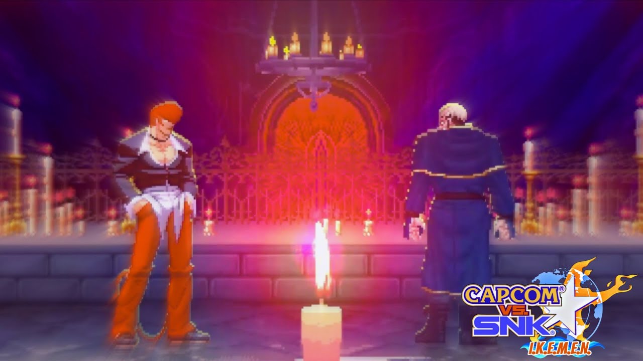 IORI YAGAMI VS GOENITZ (BS) CVS/POTS - CAPCOM Vs. SNK IKEMEN GO