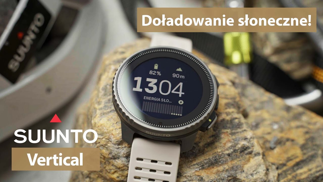 Suunto Vertical - Ładowanie słoneczne, mapy i wiele więcej nowości