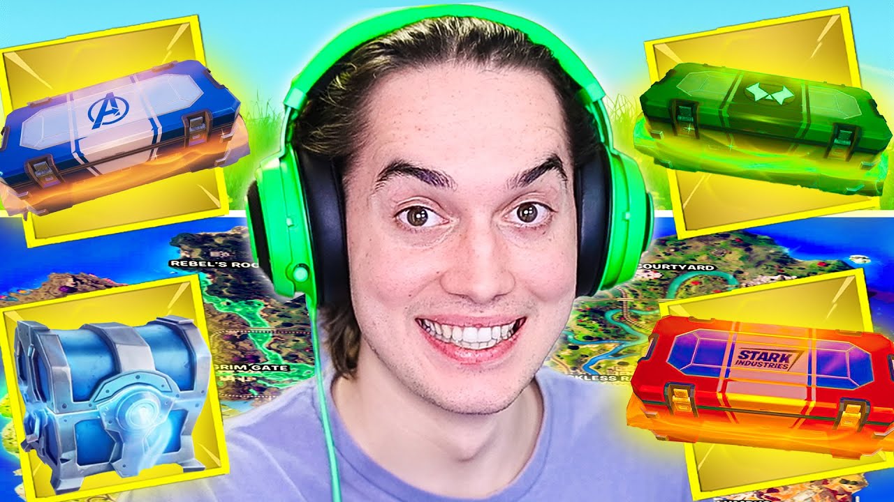 The RANDOM Chest Challenge in Fortnite!
