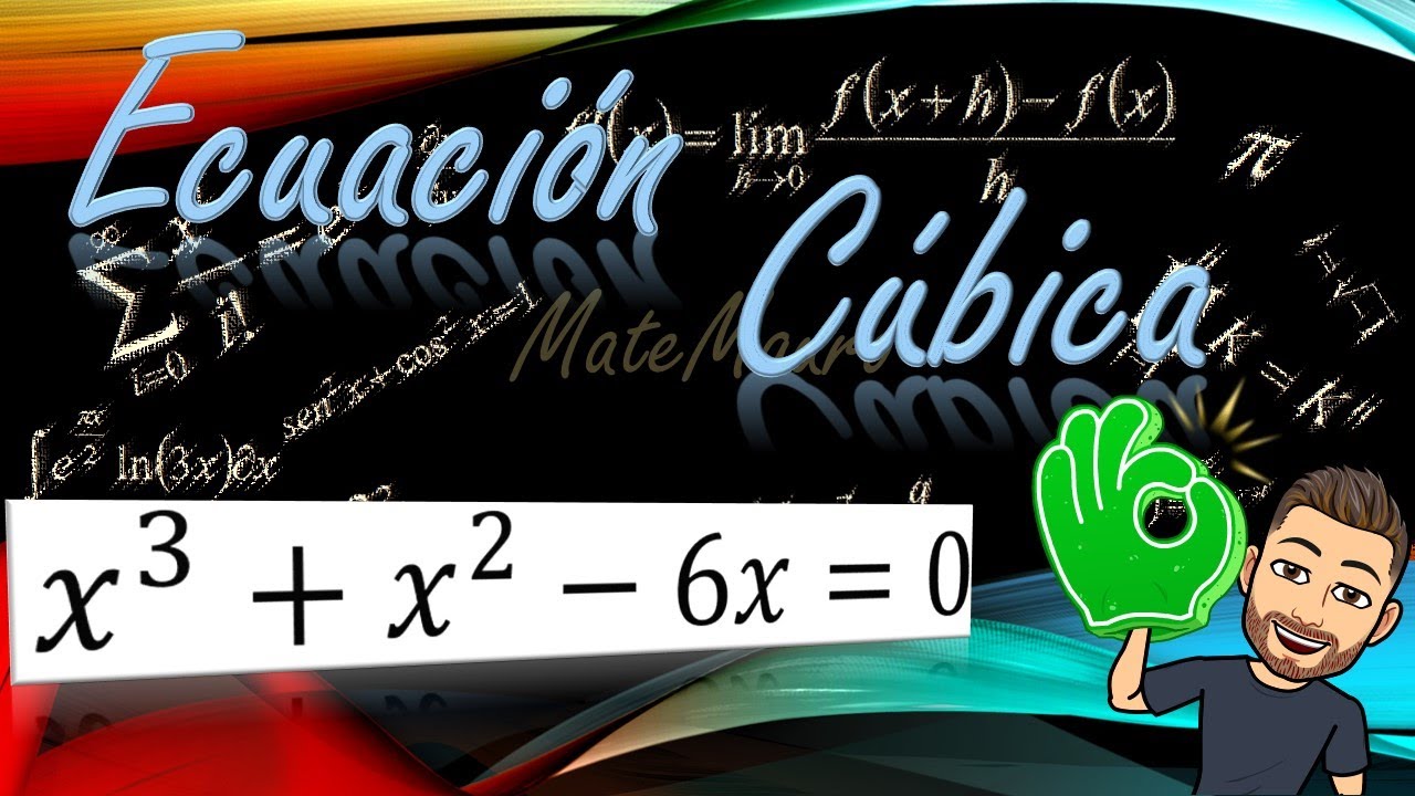 Ecuación Cúbica - 1 (Solución Por factorización Total)