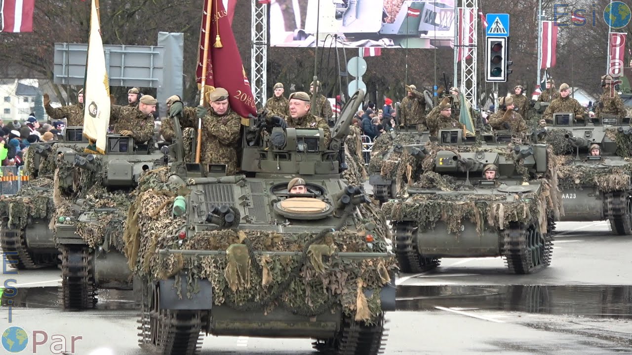Militārā parāde,  11. novembra krastmalā, 18. novembrī 2024. gadā