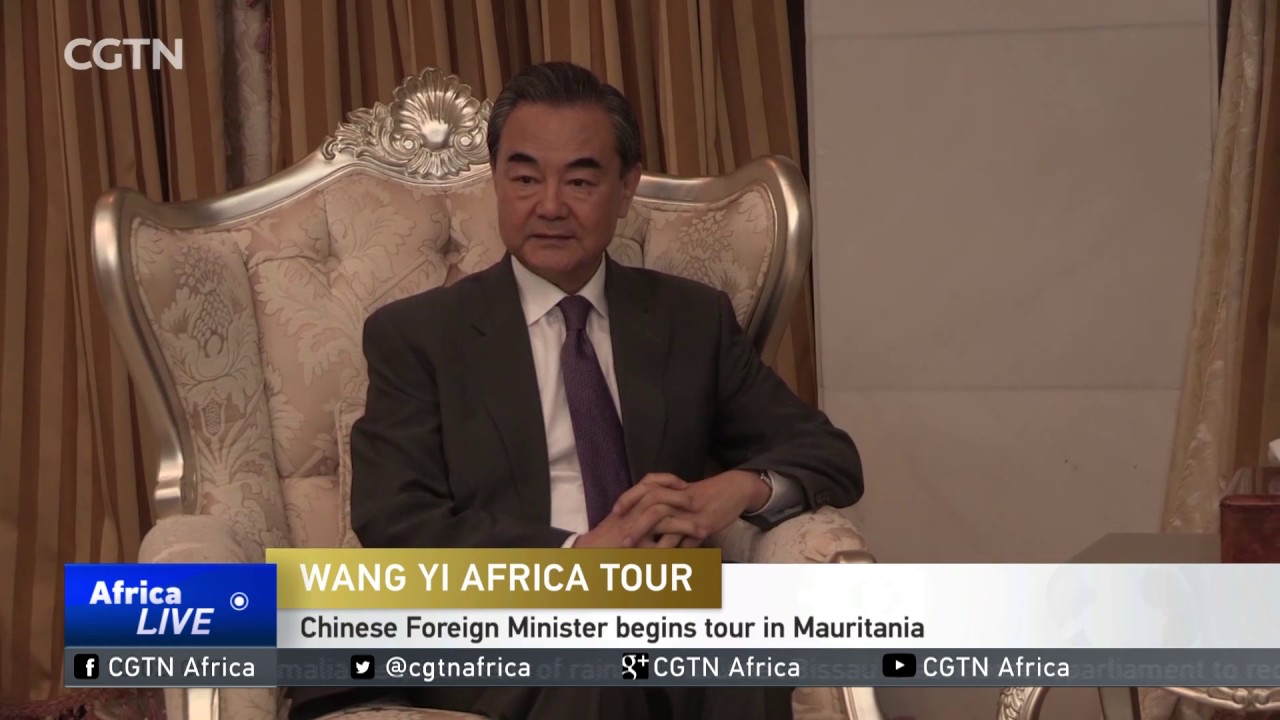 Chinese Foreign Minister in Mauritania