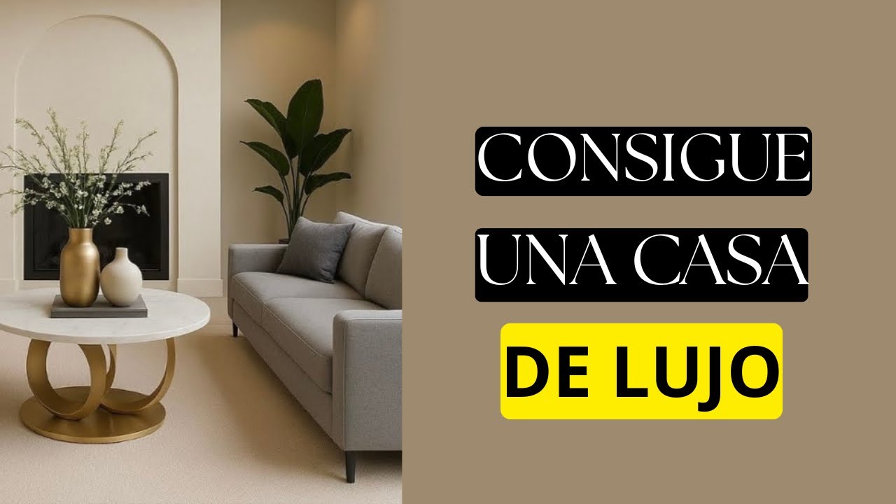 ✨CASA y LUJOSA y ELEGANTE | Sigue estos tips para una casa LUJOSA #viral #viralvideo #homedecor 