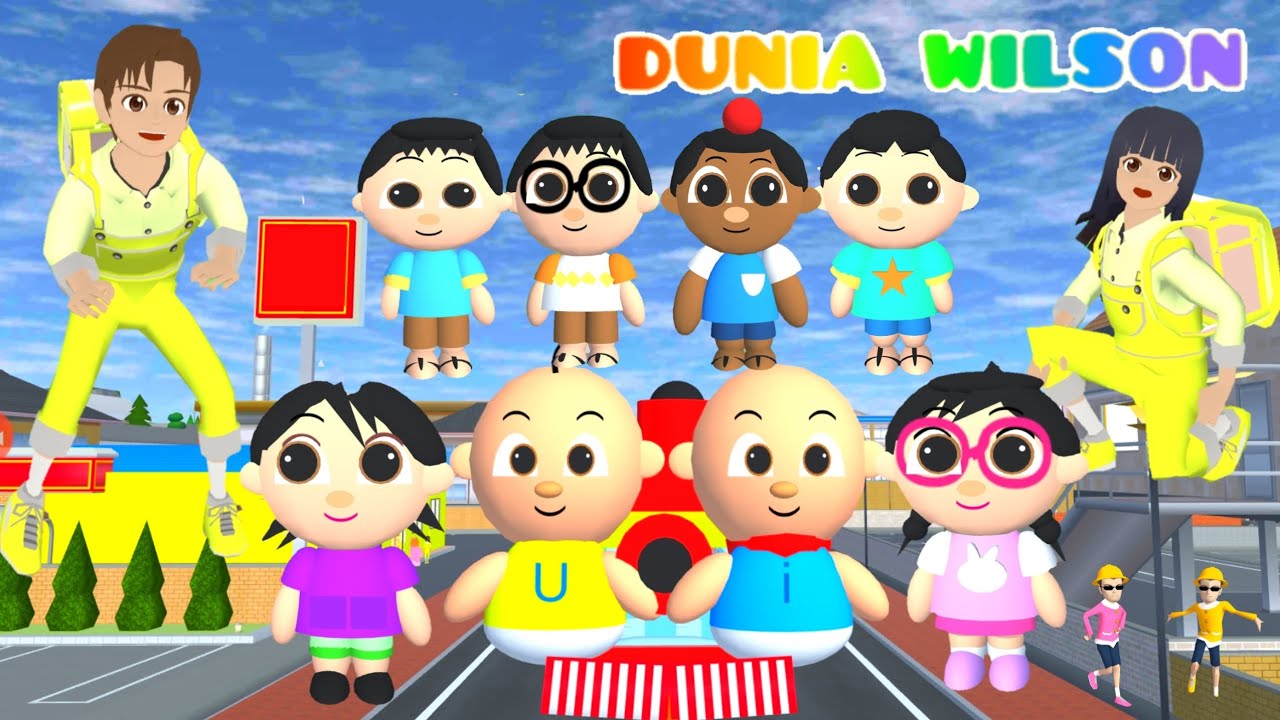 Yuta Kumpul Teman Upin Ipin Susanti Baby Titan Nana di Sekolah 🤩 Yuta Mio Main Game Upin & Ipin Pt3