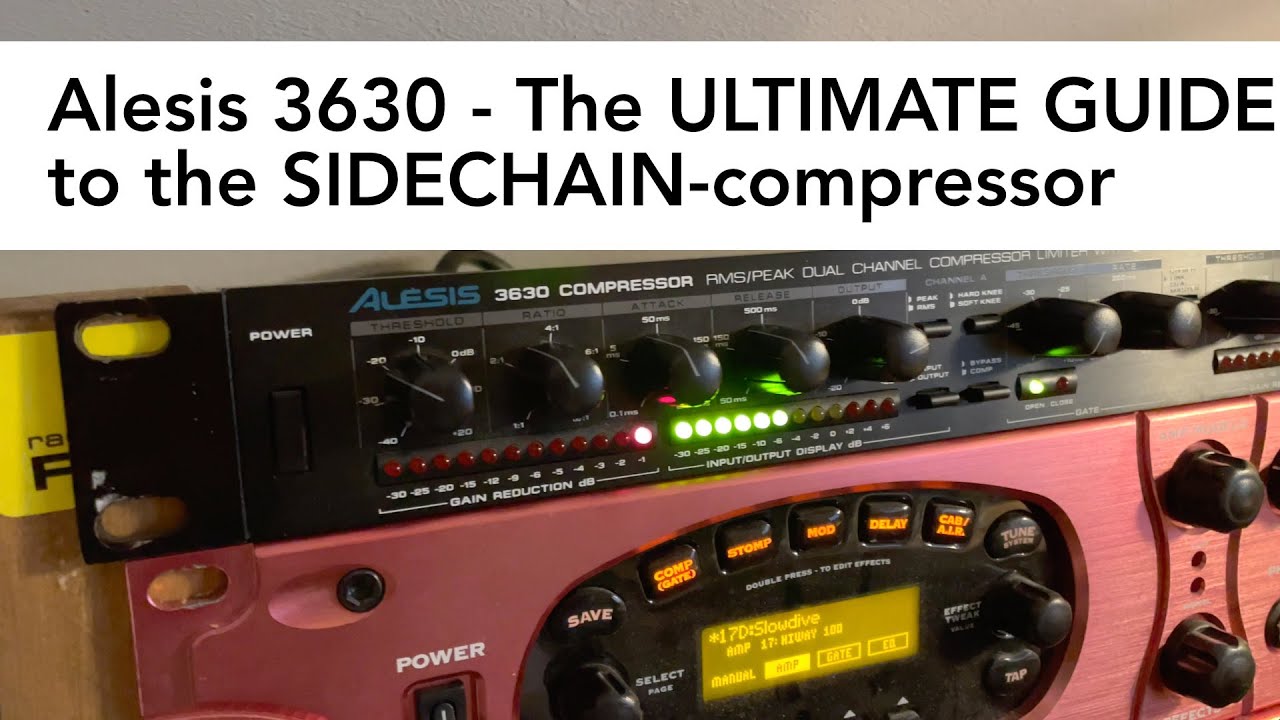 Alesis 3630 — мои два цента за компрессор Daft Punk и French House